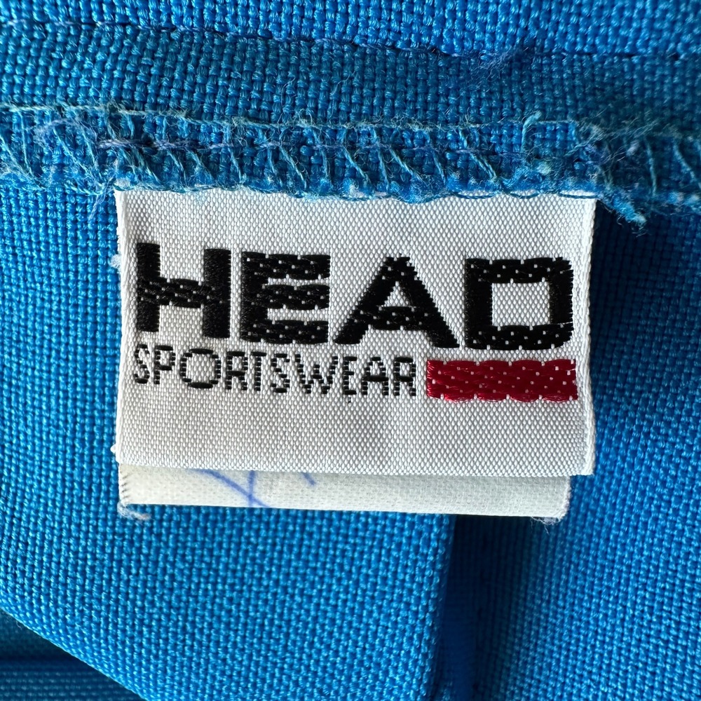 Vintage Head Sportswear Blue Pleated Tennis Skirt Women 10 USA Sporty Pickleball - Picture 3 of 13